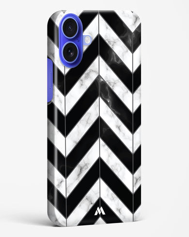 Warrior Stripe Marble Hard Case Phone Cover (Apple)