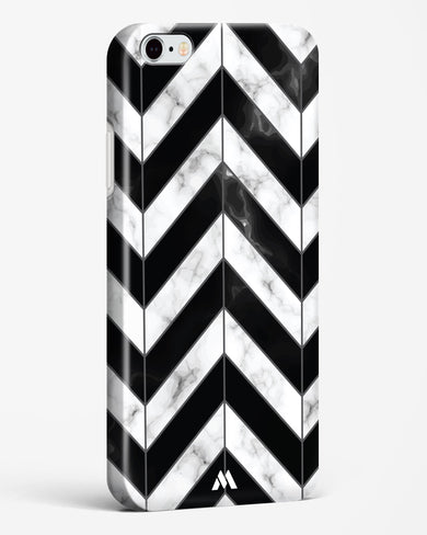 Warrior Stripe Marble Hard Case Phone Cover-(Apple)