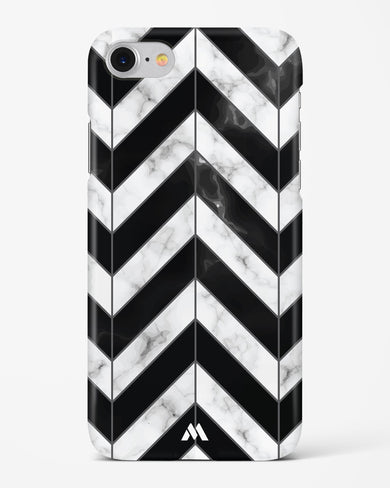 Warrior Stripe Marble Hard Case Phone Cover-(Apple)