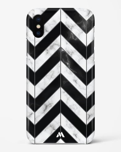 Warrior Stripe Marble Hard Case Phone Cover (Apple)