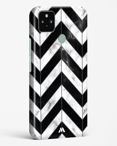 Warrior Stripe Marble Hard Case Phone Cover-(Google)