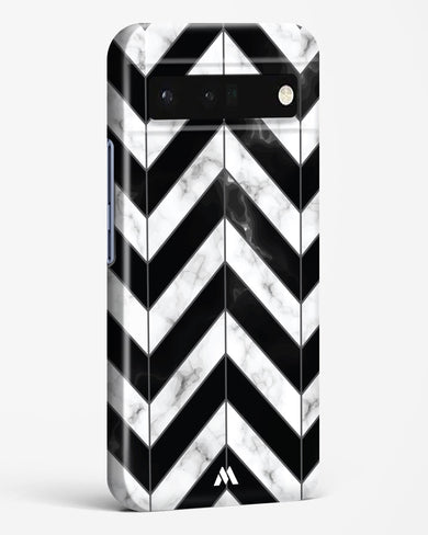 Warrior Stripe Marble Hard Case Phone Cover-(Google)