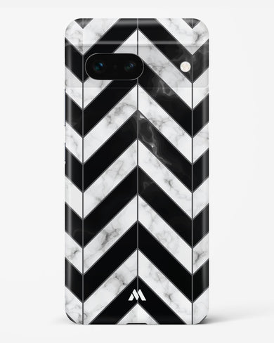 Warrior Stripe Marble Hard Case Phone Cover-(Google)