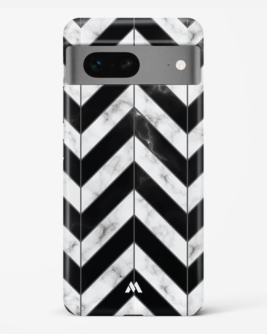 Warrior Stripe Marble Hard Case Phone Cover-(Google)