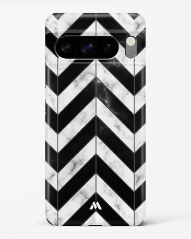 Warrior Stripe Marble Hard Case Phone Cover-(Google)