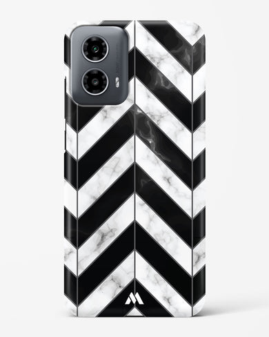 Warrior Stripe Marble Hard Case Phone Cover (Motorola)