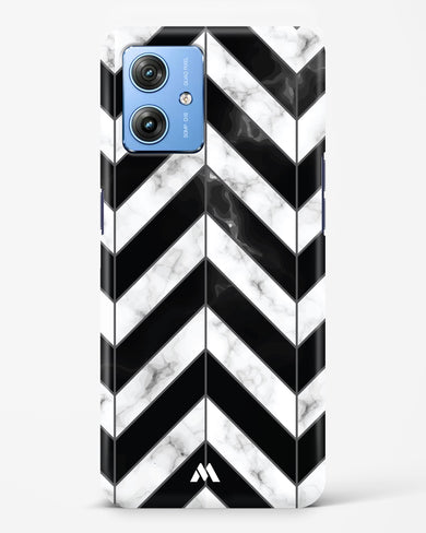 Warrior Stripe Marble Hard Case Phone Cover (Motorola)