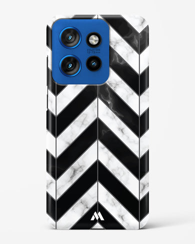 Warrior Stripe Marble Hard Case Phone Cover (Motorola)