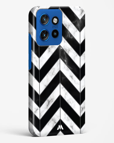 Warrior Stripe Marble Hard Case Phone Cover (Motorola)