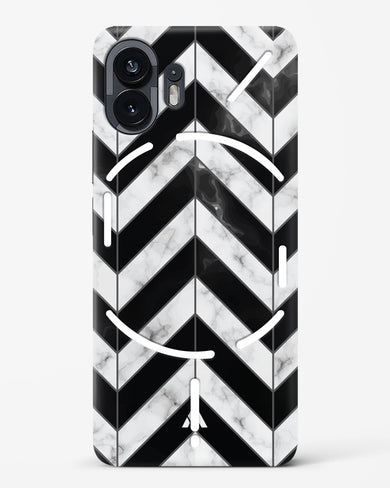 Warrior Stripe Marble Hard Case Phone Cover (Nothing)