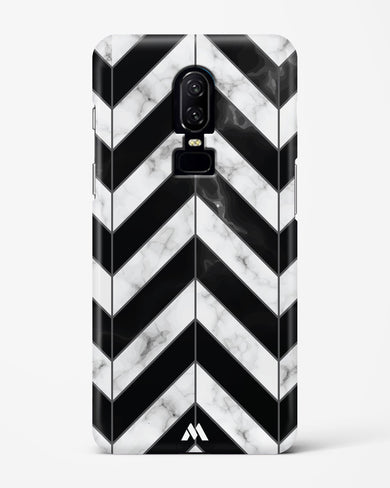 Warrior Stripe Marble Hard Case Phone Cover-(OnePlus)