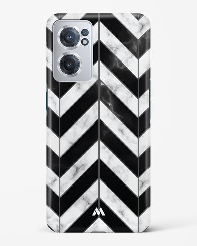 Warrior Stripe Marble Hard Case Phone Cover-(OnePlus)