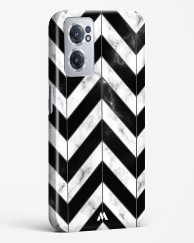 Warrior Stripe Marble Hard Case Phone Cover-(OnePlus)