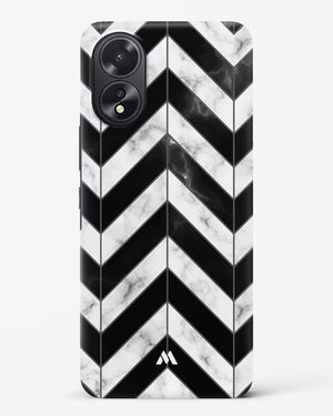 Warrior Stripe Marble Hard Case Phone Cover (Oppo)