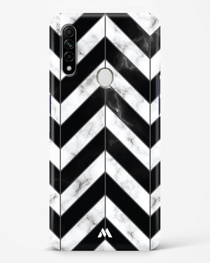 Warrior Stripe Marble Hard Case Phone Cover (Oppo)