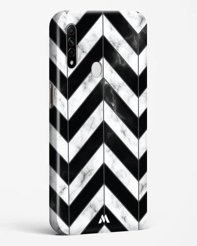 Warrior Stripe Marble Hard Case Phone Cover (Oppo)