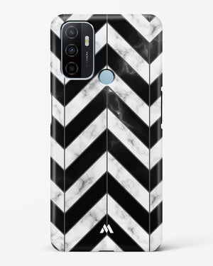 Warrior Stripe Marble Hard Case Phone Cover (Oppo)