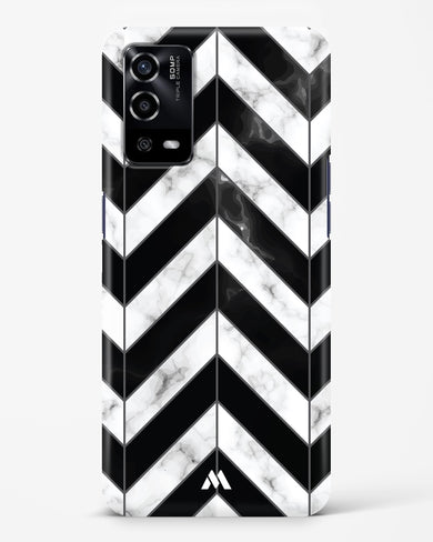 Warrior Stripe Marble Hard Case Phone Cover (Oppo)