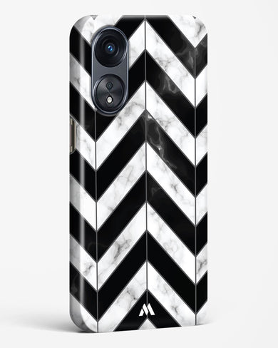 Warrior Stripe Marble Hard Case Phone Cover (Oppo)