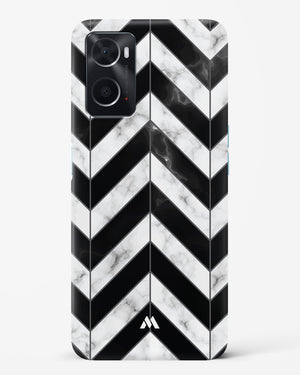 Warrior Stripe Marble Hard Case Phone Cover-(Oppo)