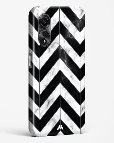 Warrior Stripe Marble Hard Case Phone Cover (Oppo)