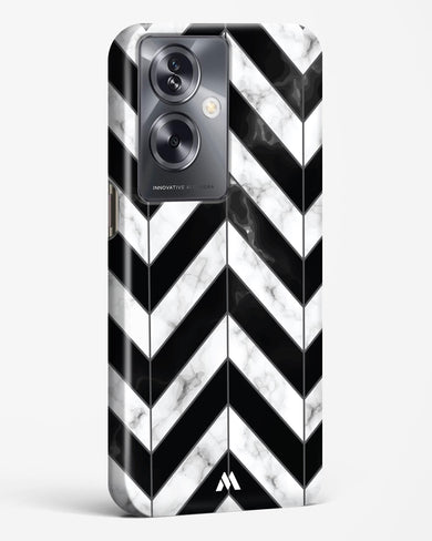 Warrior Stripe Marble Hard Case Phone Cover (Oppo)