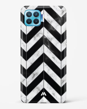 Warrior Stripe Marble Hard Case Phone Cover (Oppo)