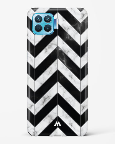 Warrior Stripe Marble Hard Case Phone Cover (Oppo)