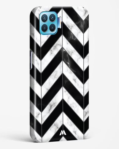 Warrior Stripe Marble Hard Case Phone Cover (Oppo)