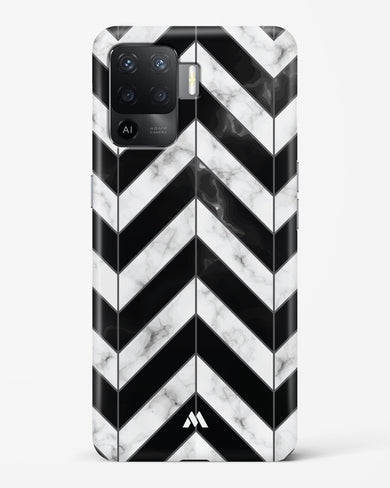Warrior Stripe Marble Hard Case Phone Cover (Oppo)