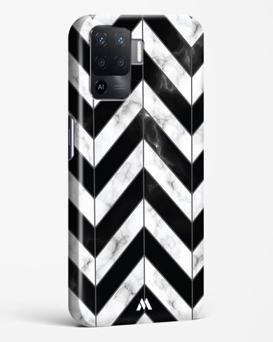 Warrior Stripe Marble Hard Case Phone Cover (Oppo)