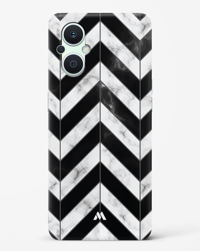 Warrior Stripe Marble Hard Case Phone Cover (Oppo)