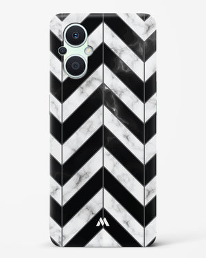 Warrior Stripe Marble Hard Case Phone Cover-(Oppo)