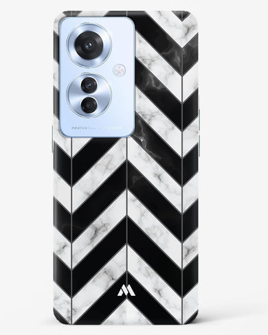 Warrior Stripe Marble Hard Case Phone Cover (Oppo)