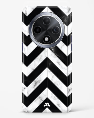 Warrior Stripe Marble Hard Case Phone Cover (Oppo)