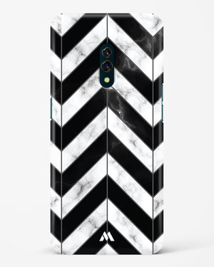 Warrior Stripe Marble Hard Case Phone Cover-(Oppo)