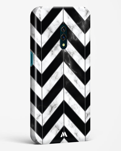 Warrior Stripe Marble Hard Case Phone Cover-(Oppo)