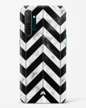 Warrior Stripe Marble Hard Case Phone Cover-(Oppo)