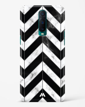 Warrior Stripe Marble Hard Case Phone Cover-(Oppo)