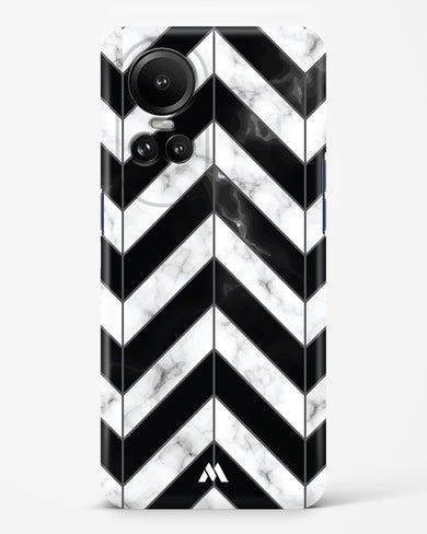 Warrior Stripe Marble Hard Case Phone Cover (Oppo)