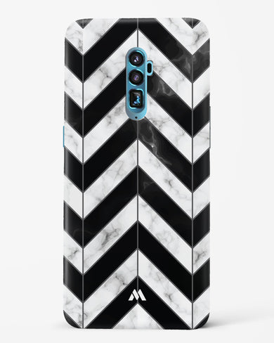 Warrior Stripe Marble Hard Case Phone Cover (Oppo)