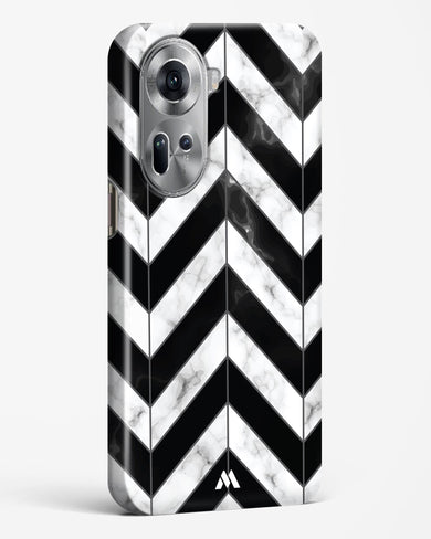 Warrior Stripe Marble Hard Case Phone Cover (Oppo)