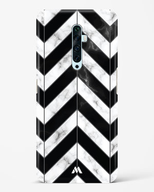 Warrior Stripe Marble Hard Case Phone Cover-(Oppo)