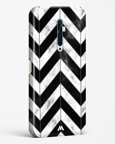 Warrior Stripe Marble Hard Case Phone Cover (Oppo)