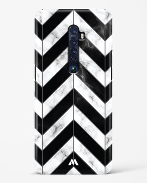 Warrior Stripe Marble Hard Case Phone Cover (Oppo)