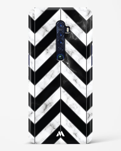 Warrior Stripe Marble Hard Case Phone Cover (Oppo)