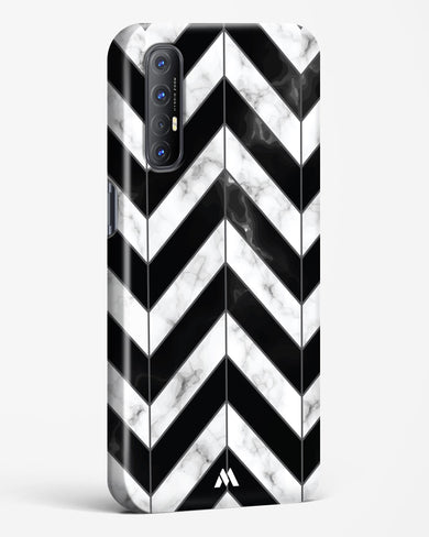 Warrior Stripe Marble Hard Case Phone Cover (Oppo)