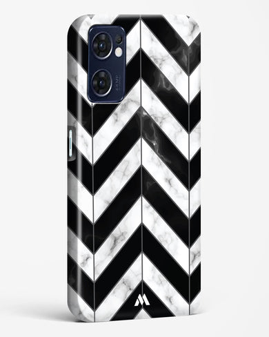 Warrior Stripe Marble Hard Case Phone Cover (Oppo)