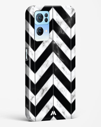 Warrior Stripe Marble Hard Case Phone Cover (Oppo)