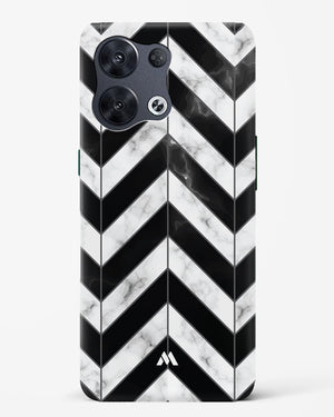 Warrior Stripe Marble Hard Case Phone Cover (Oppo)